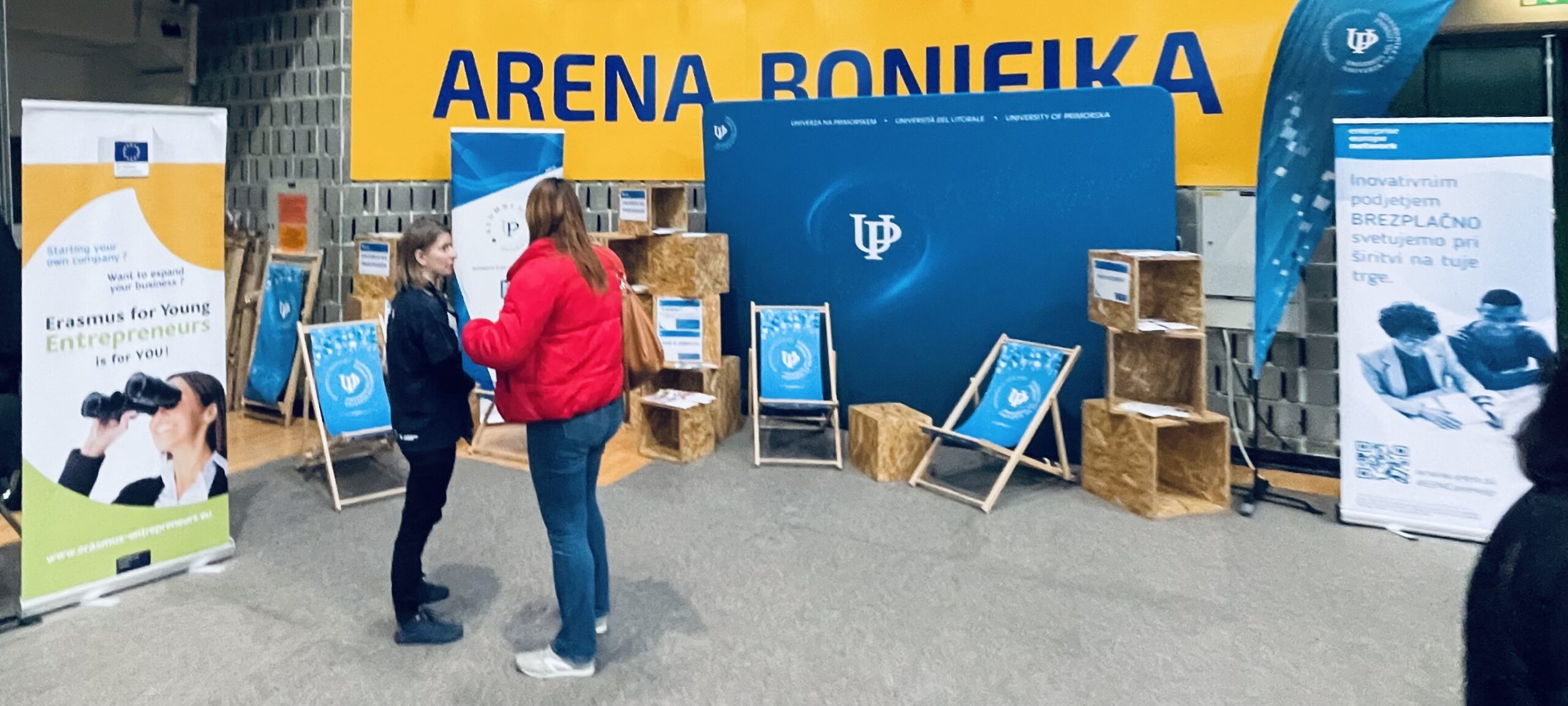 Center za Razvoj in Prenos Znanja Univerze na Primorskem, Fakultete za management (CRPZ UP FM), na Čezmejnem zaposlitveno-kariernem sejmu v Kopru