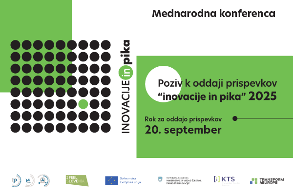 POZIV K ODDAJI PRISPEVKOV “INOVACIJE in pika” 2025