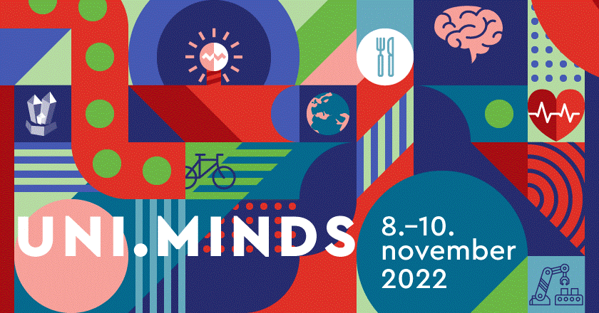 Festival UNI.MINDS 2022 – za radovedne, inovativne in v prihodnost usmerjene!