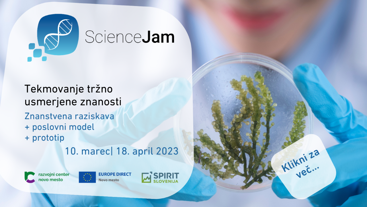 ScienceJam 2022-2023 - rok za oddajo prijave 10. marec 2023