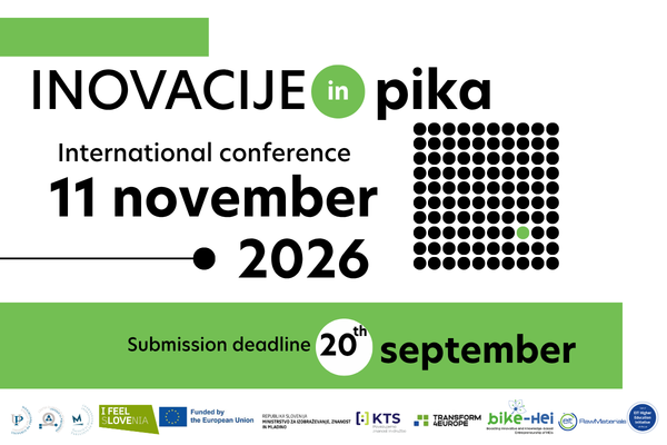 CALL FOR SUBMISSIONS “INOVACIJE IN PIKA” 2026